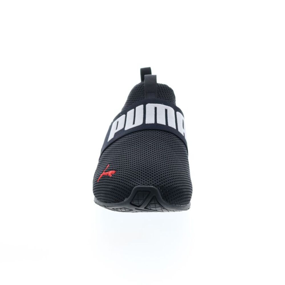 Puma Mens Axelion Slip On Black Shoes (NWT) - Picture 3 of 7